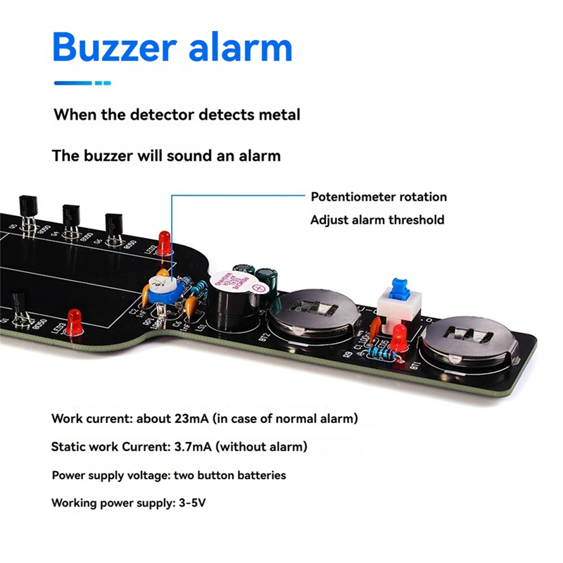 SQPP-DIY Metal Detector Electr - Diy Electronics Set のレビューと価格