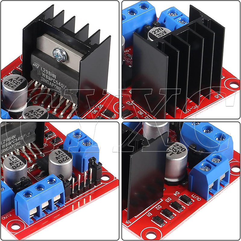 1-10PCS L298N Stepper Motor Dr - L298N Motor Driver のレビューと価格