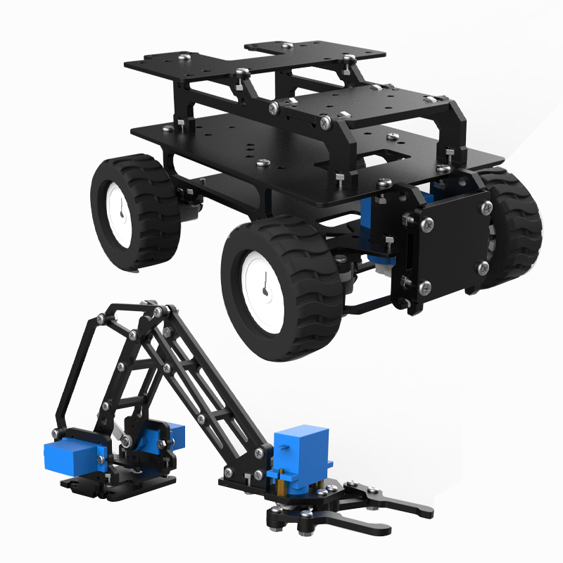 Acrylic 4WD Robot Car Motor Ac - Diy Robot Electronics Kit のレビューと価格