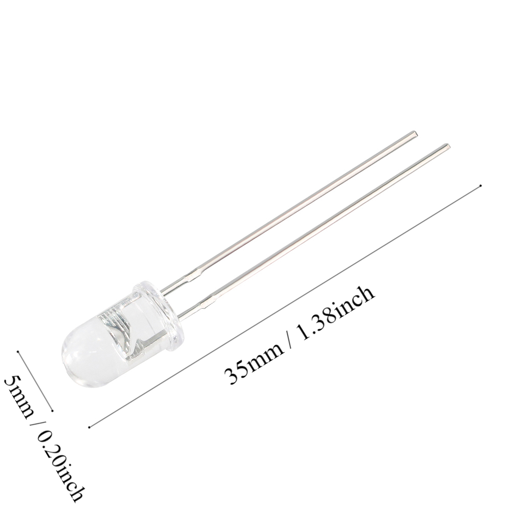 10-30Pairs 5mm 940nm IR LED Di - Diy Electronics India のレビューと価格