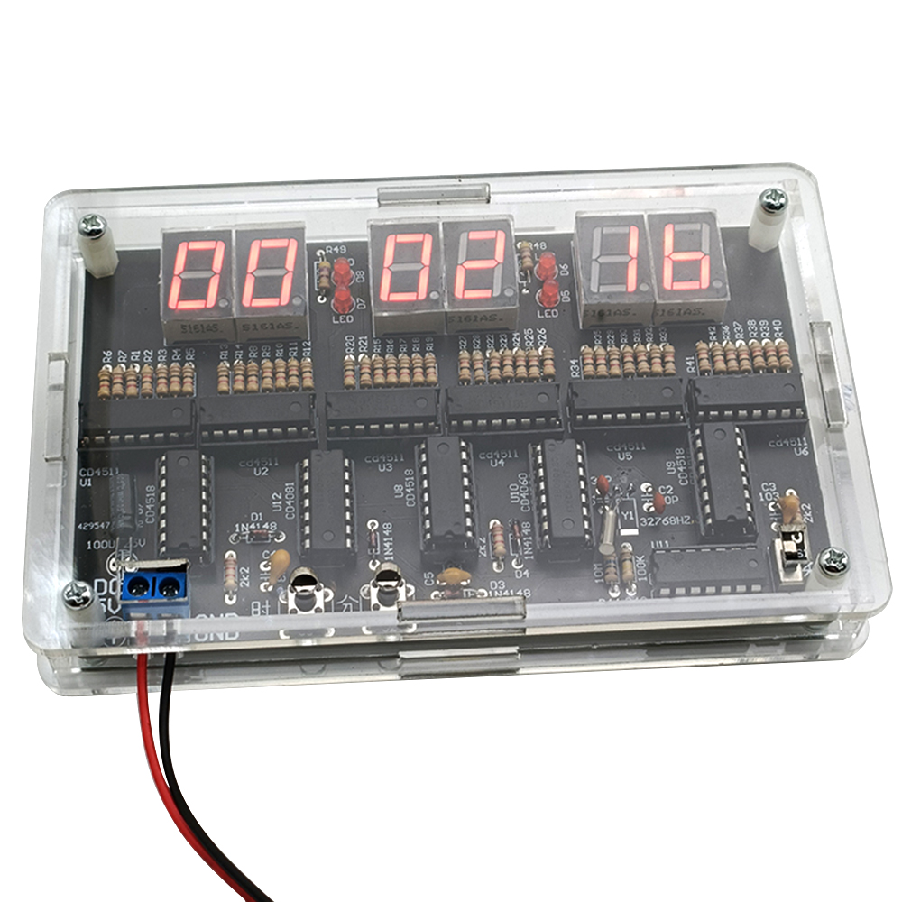 24-Hour Digital Clock DIY Sold - Diy Electronics Projects For Students のレビューと価格