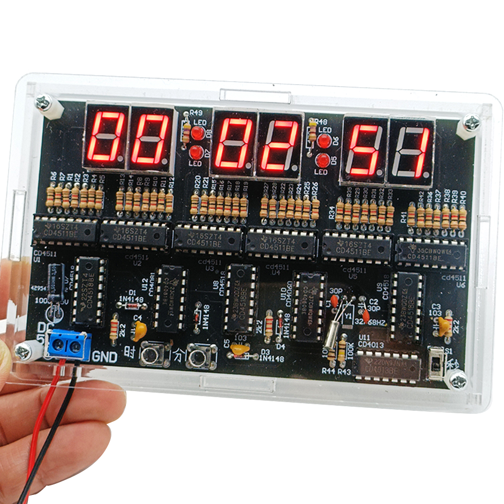 24-Hour Digital Clock DIY Sold - Diy Electronics Projects For Students のレビューと価格