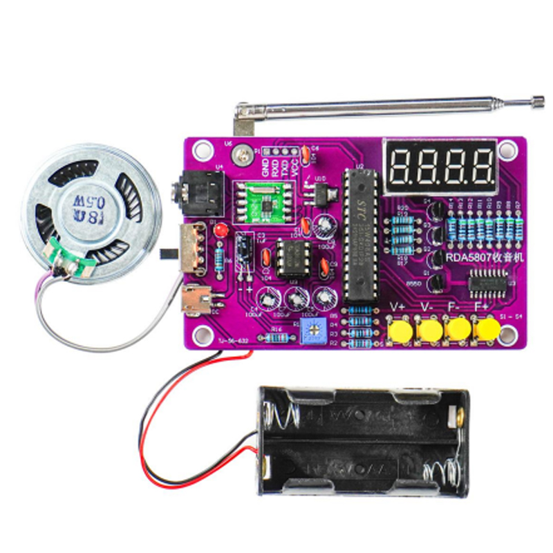 DIY FM Radio Electronic Kit 87 - Diy Electronics Set のレビューと価格