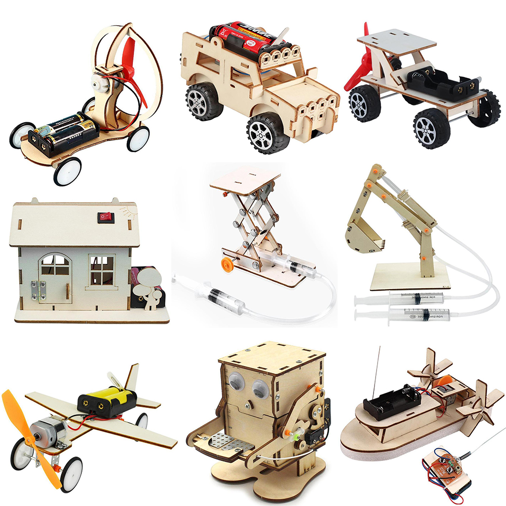 DIY Boat Model Science Toys Ki - Diy Electronics Kids のレビューと価格