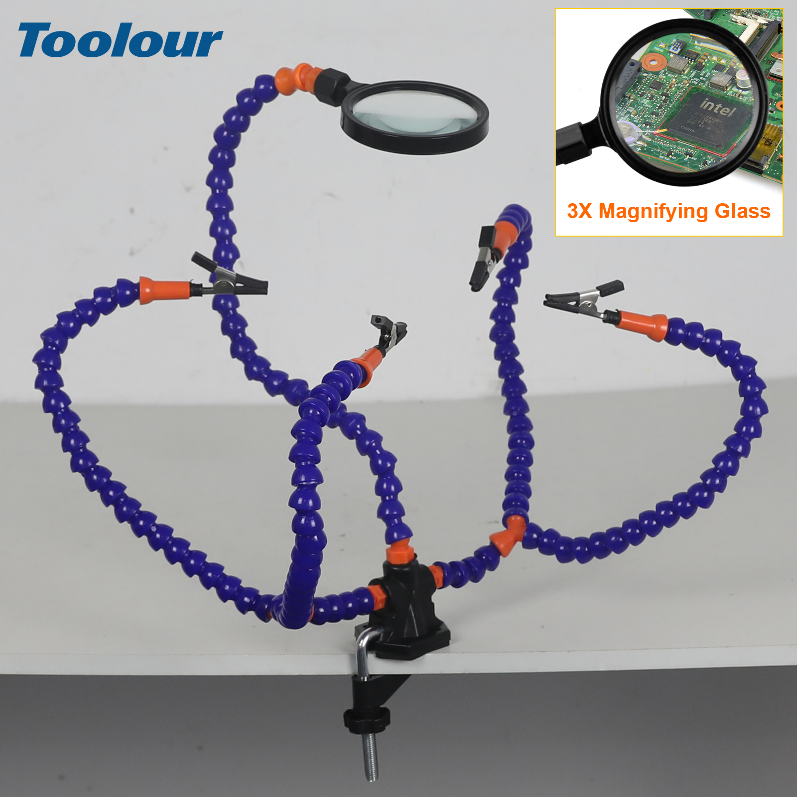 Toolour Soldering Third Hand T - Diy Electronics Art のレビューと価格
