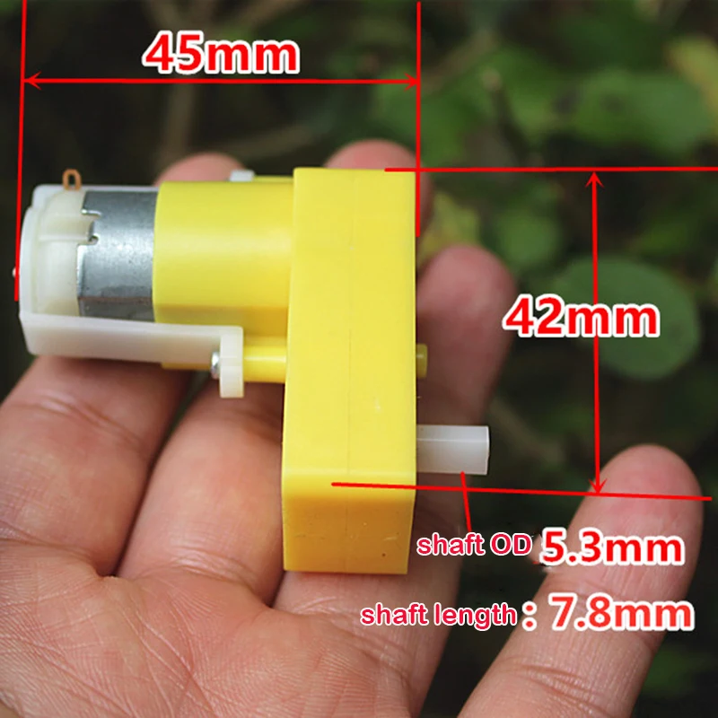 Mini Reduction Motor DC 3V~5V  - Diy Robot Electronics Kit のレビューと価格