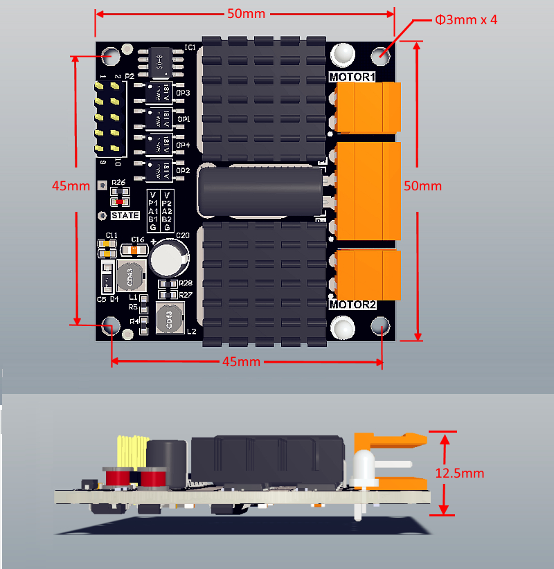 Arduino 24V Motor Driver Board - L298N Motor Driver のレビューと価格