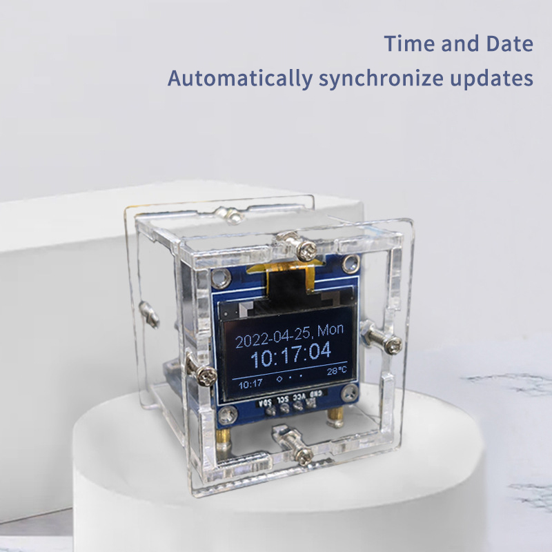 ESP8266 MINI Weather Clock WIF - Diy Soldering Station No Electronics のレビューと価格
