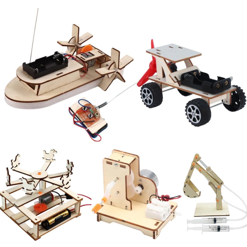 DIY Boat Model Science Toys Ki - Diy Electronics Kids のレビューと価格