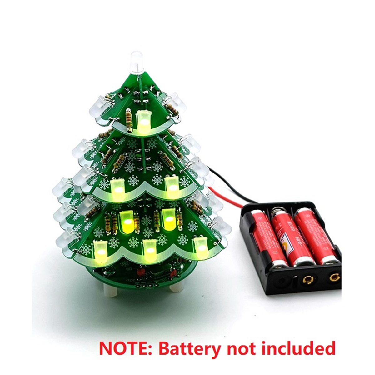 Newest! 3D Stereo Christmas Tr - Diy Electronics Kids のレビューと価格
