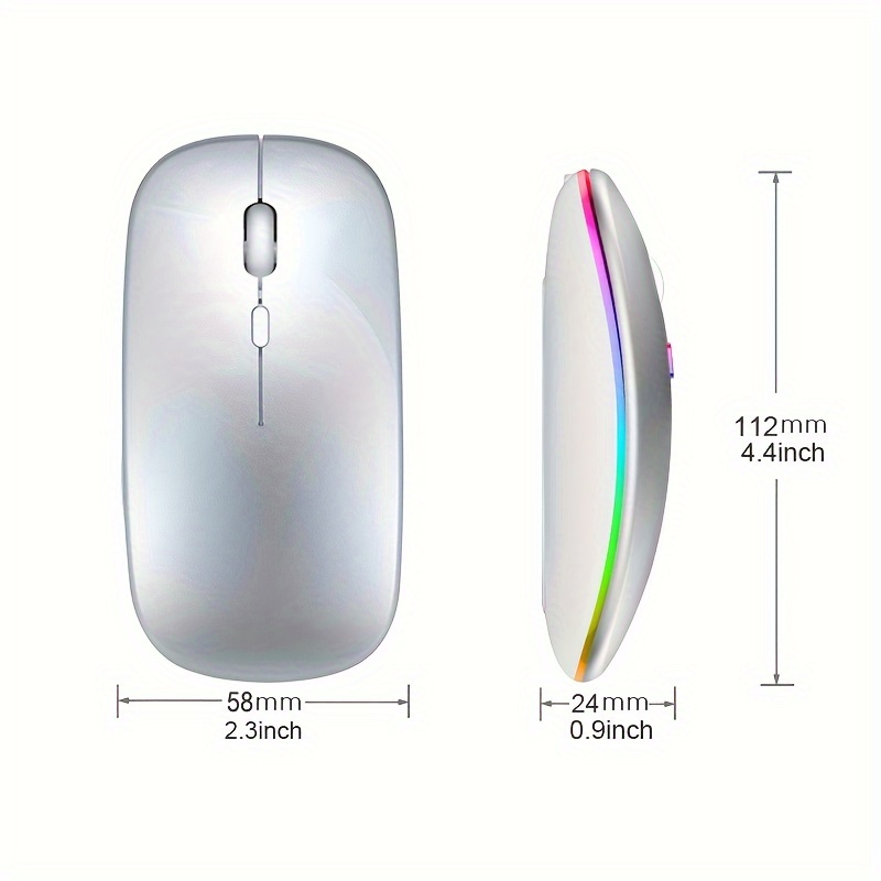 Wireless Mouse RGB Rechargeabl - Diy Mouse Electronics のレビューと価格