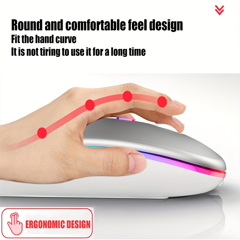 Wireless Mouse RGB Rechargeabl - Diy Mouse Electronics のレビューと価格