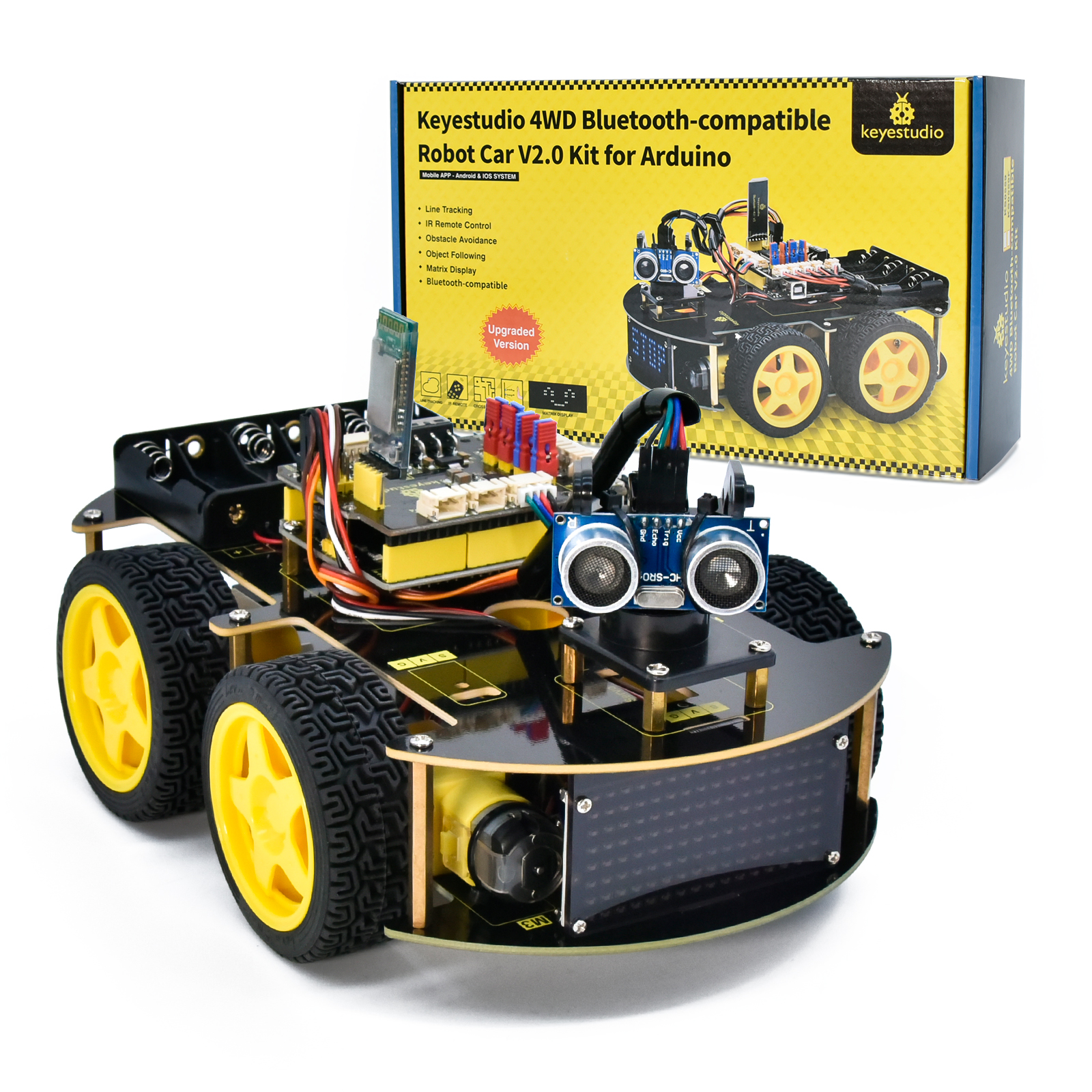 Keyestudio 4WD Multi BT Robot  - Diy Robot Electronics Kit のレビューと価格
