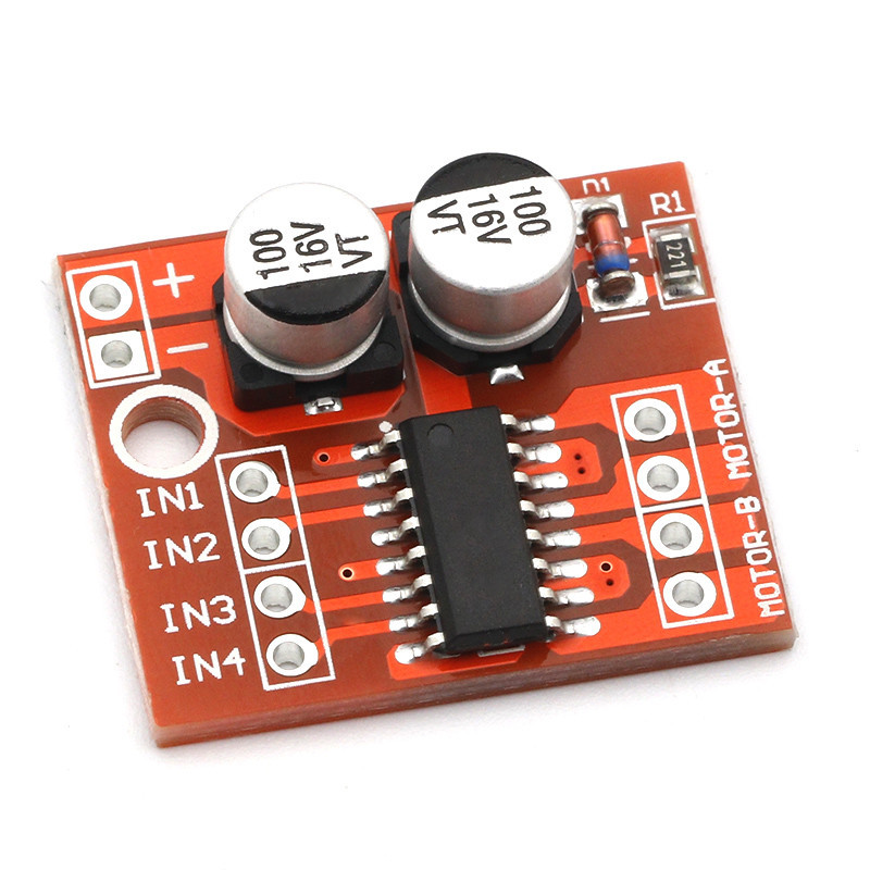 2-Channel DC Motor Driver Boar - L298N Motor Driver のレビューと価格