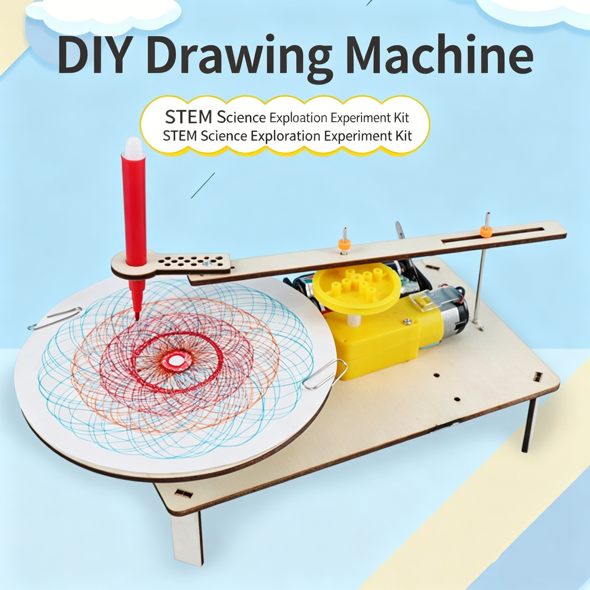 DIY Wooden Electric Plotter Dr - Diy Electronics Kits For Adults のレビューと価格