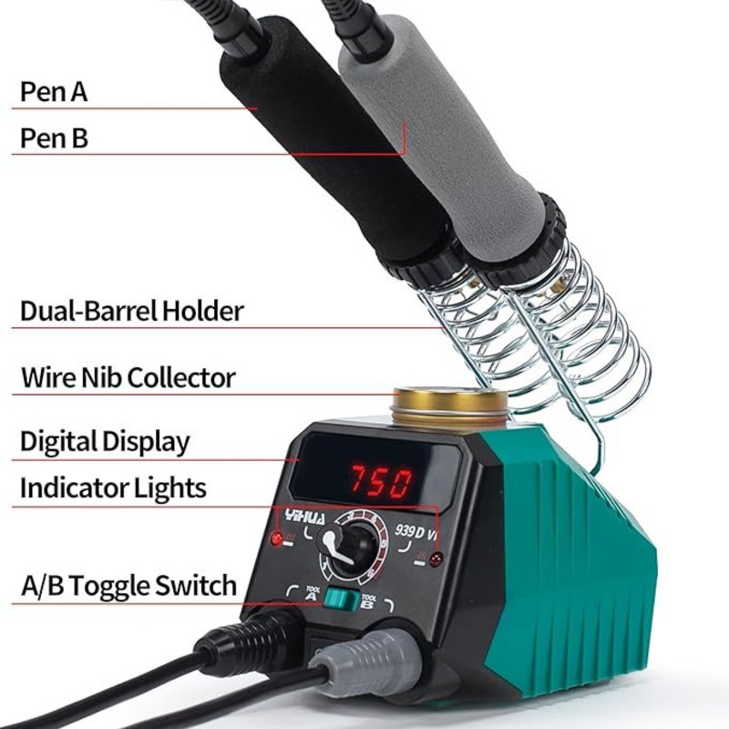 Dual Pen Soldering Station 250 - Diy Soldering Station No Electronics のレビューと価格