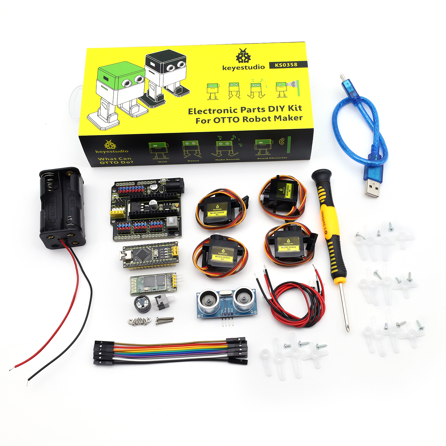 Keyestudio DIY Electronic Comp - Diy Robot Electronics Kit のレビューと価格