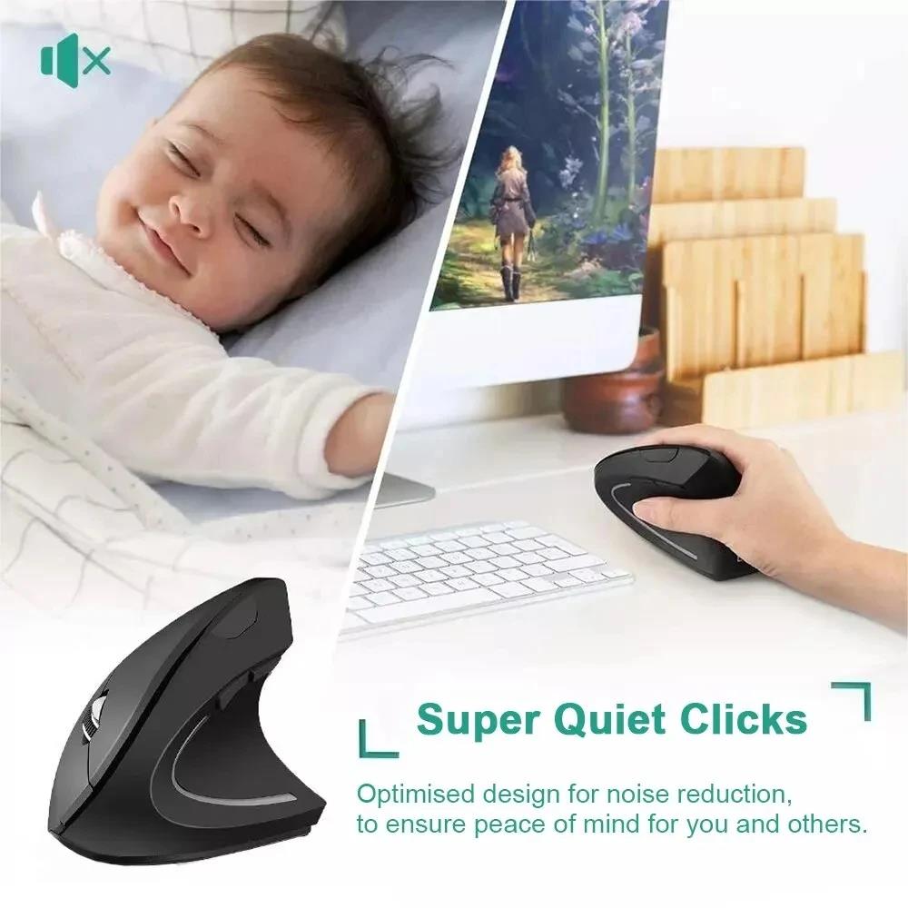 Ergonomic Vertical Mouse 2.4GH - Diy Mouse Electronics のレビューと価格
