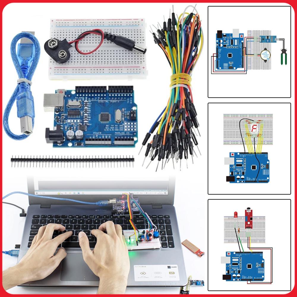 Basic Starter Kit with Breadbo - Diy Electronics Basics のレビューと価格