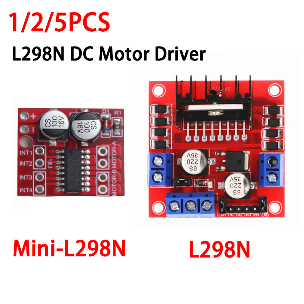 1-5pcs L298N Driver Board Modu - L298N Motor Driver のレビューと価格