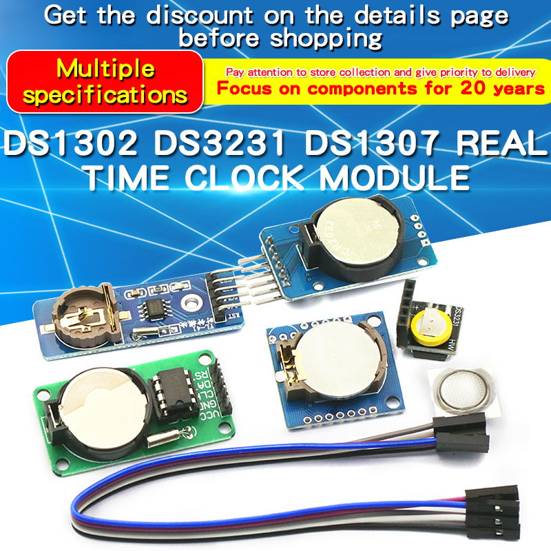 1PCS DS1302/DS1307/PCF8563/DS3 - Rtc Module Ds3231 のレビューと価格