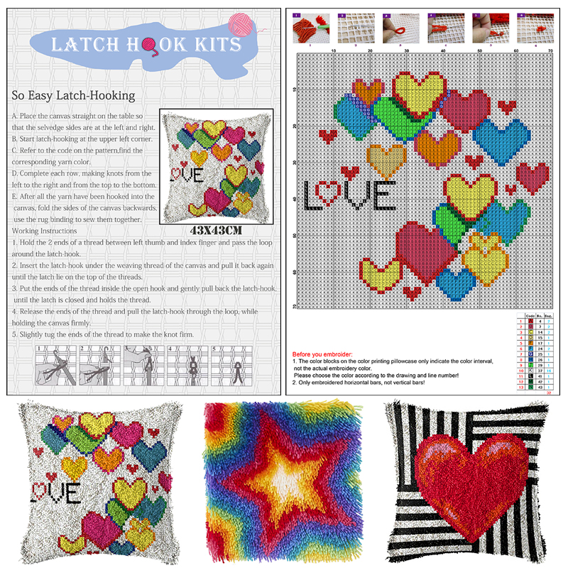 penguins Latch Hook Rug Kits w - Diy Electronics Kits For Adults のレビューと価格