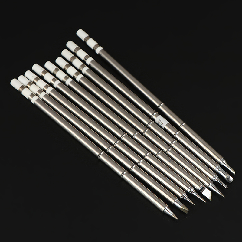 T12 Tips Soldering Iron Tip T1 - Diy Electronics Set のレビューと価格