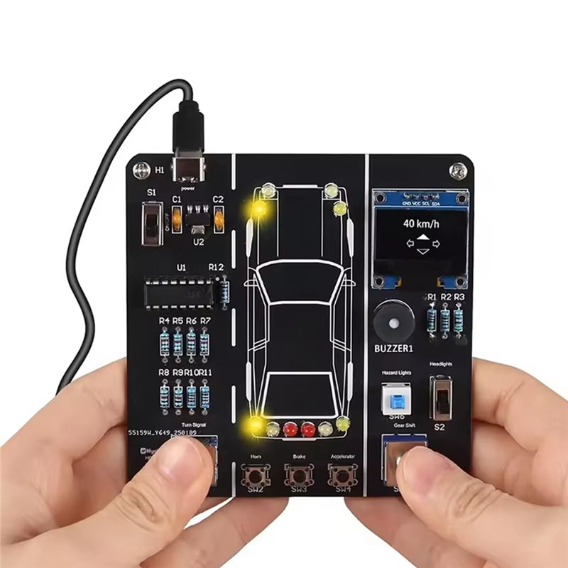 AT82-DIY Car Driving Simulatio - Diy Electronics Projects For Students のレビューと価格