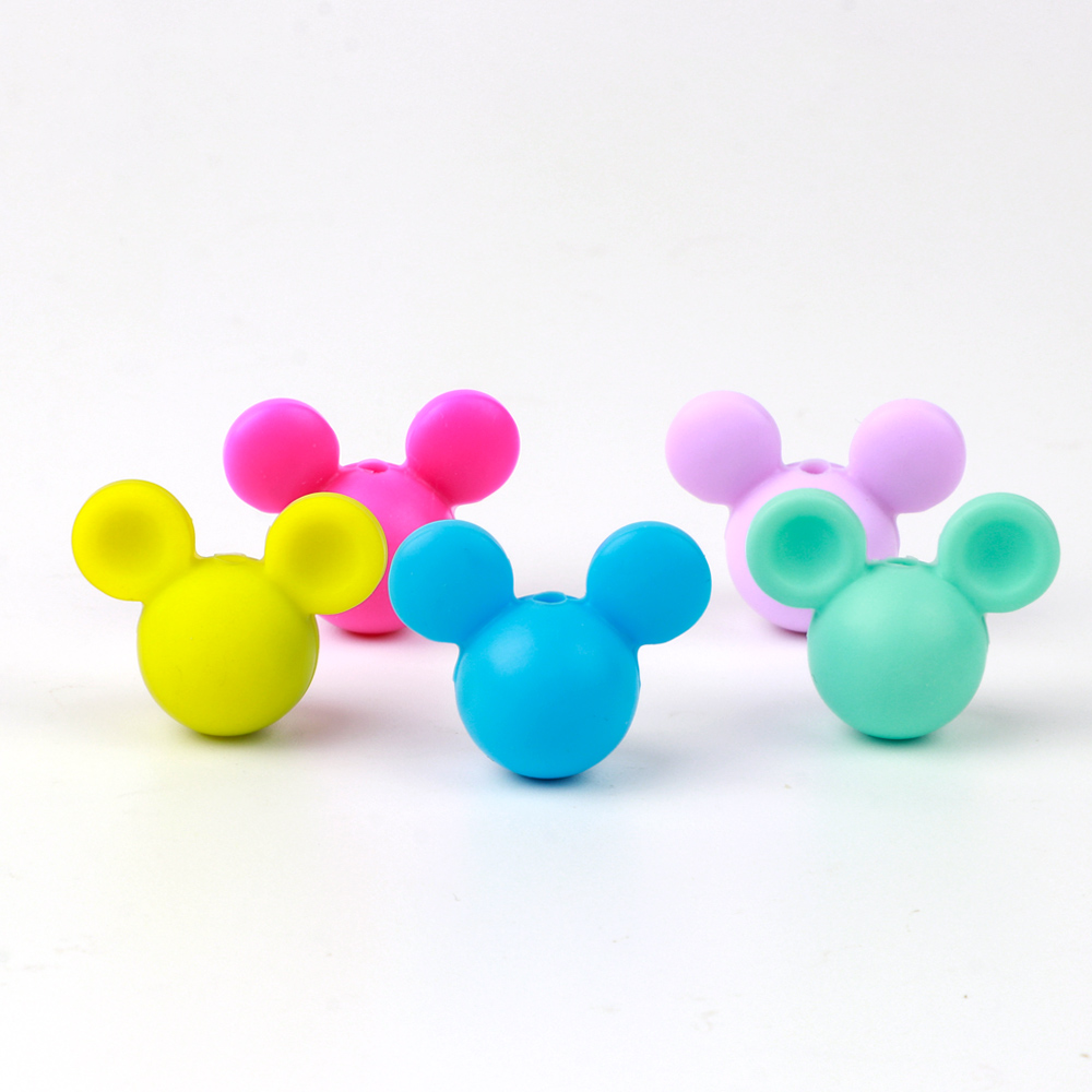10pcs Silicone Beads Mouse Hea - Diy Mouse Electronics のレビューと価格