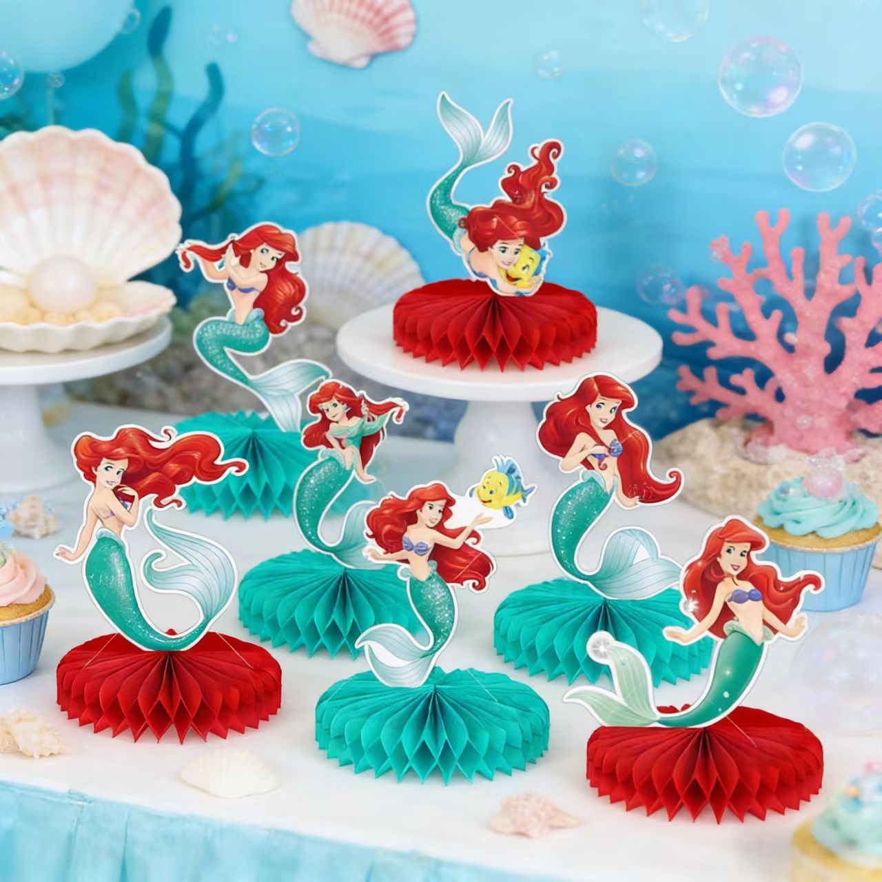 Mermaid Honeycomb Desktop Deco - Diy Mouse Electronics のレビューと価格