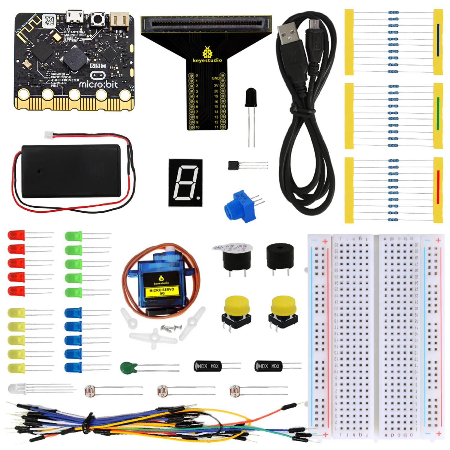Keyestudio Micro:bit Basic Sta - Diy Electronics Basics のレビューと価格