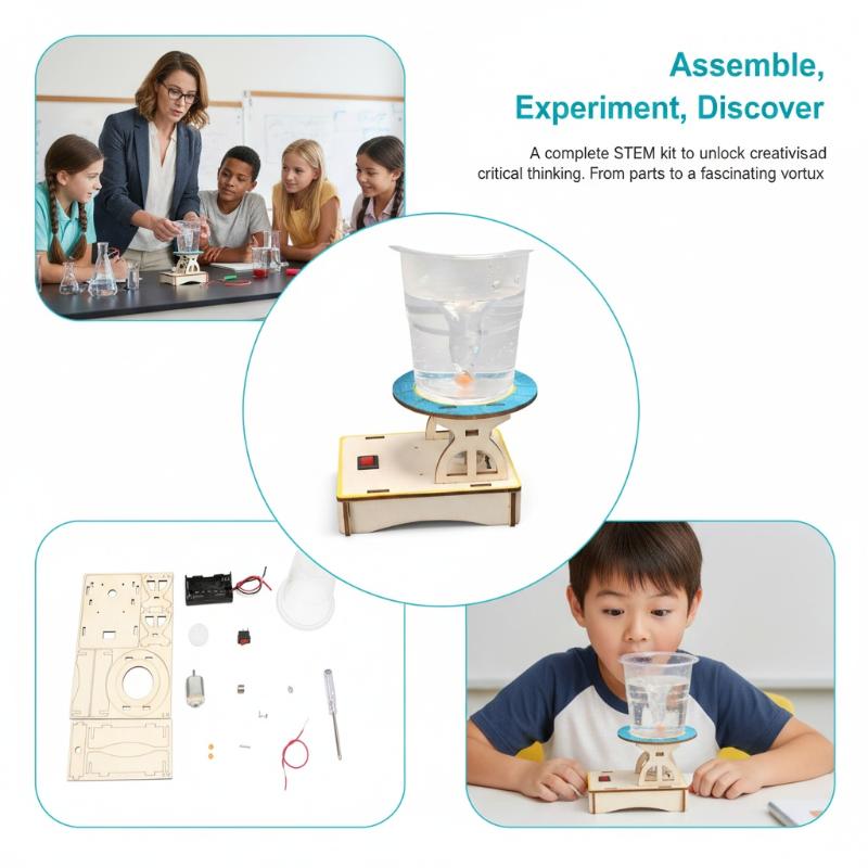 A Set Of Rotator Wooden Puzzle - Diy Electronics Set のレビューと価格