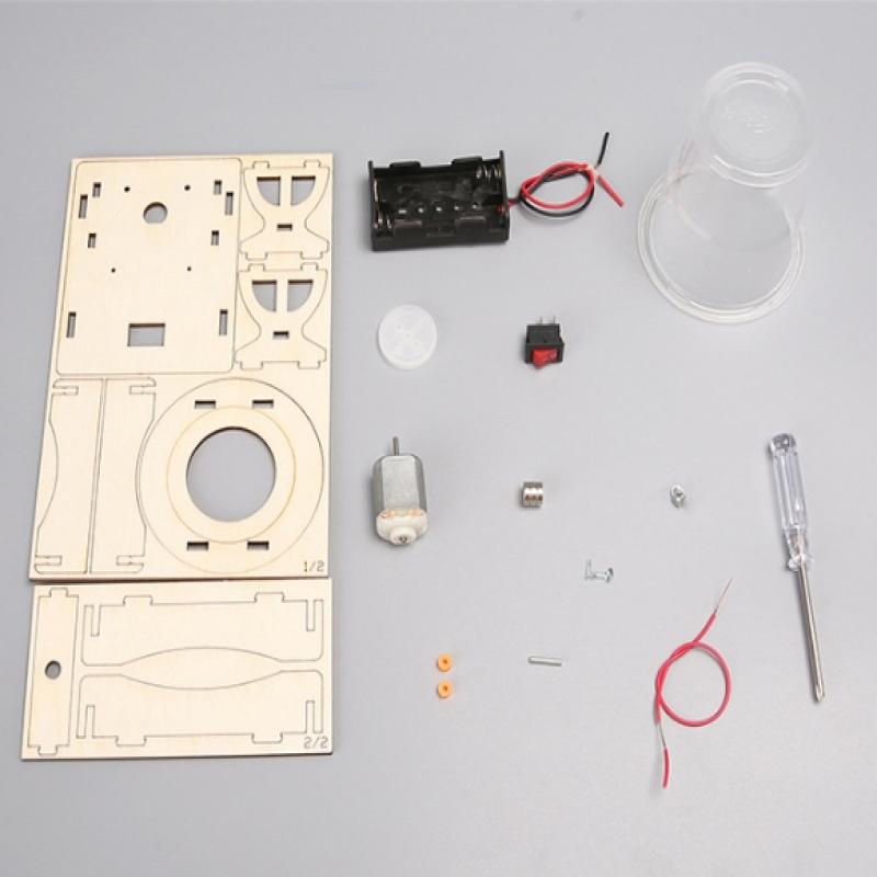 A Set Of Rotator Wooden Puzzle - Diy Electronics Set のレビューと価格