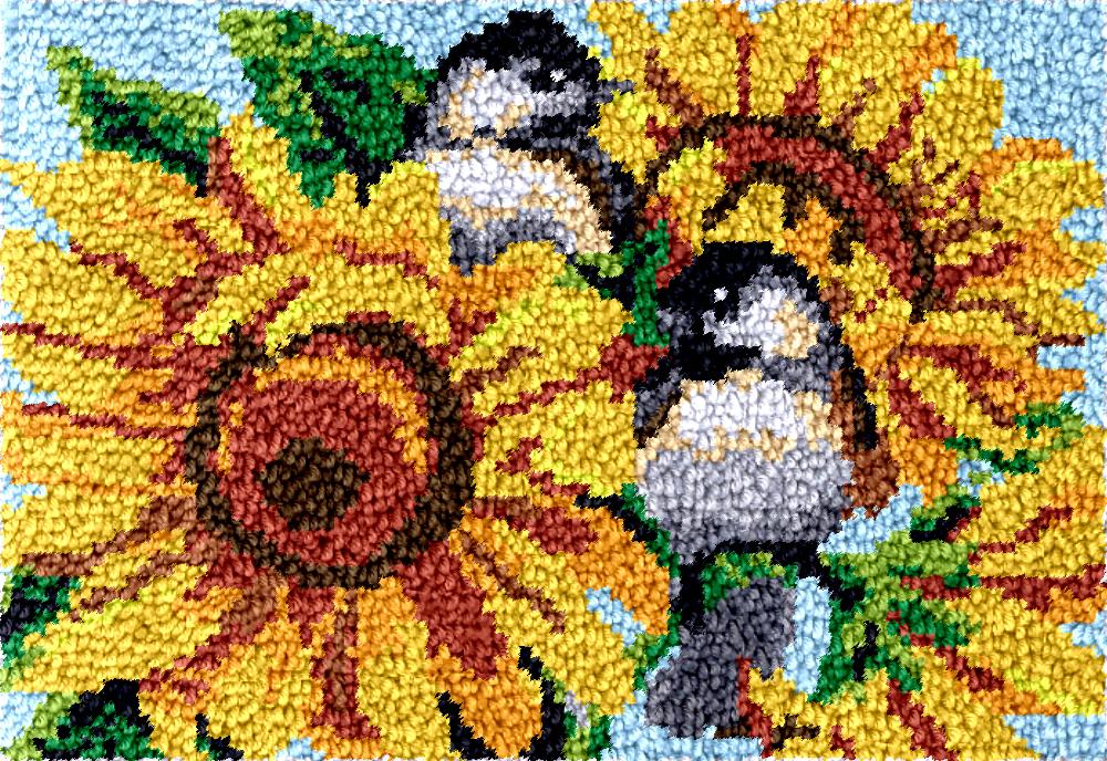 Latch Hook Rug Kits birds and  - Diy Electronics Kits For Adults のレビューと価格