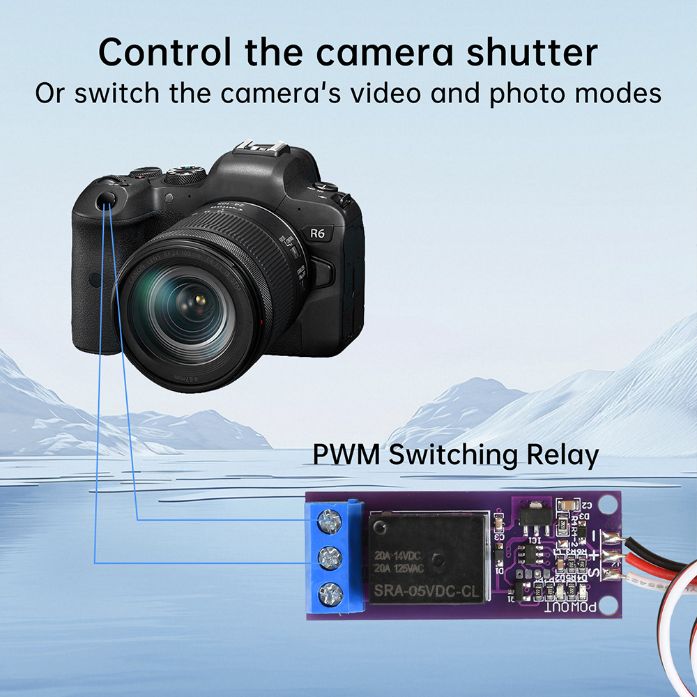5-12V 20A PWM Relay Switch 1 C - Diy Electronics India のレビューと価格