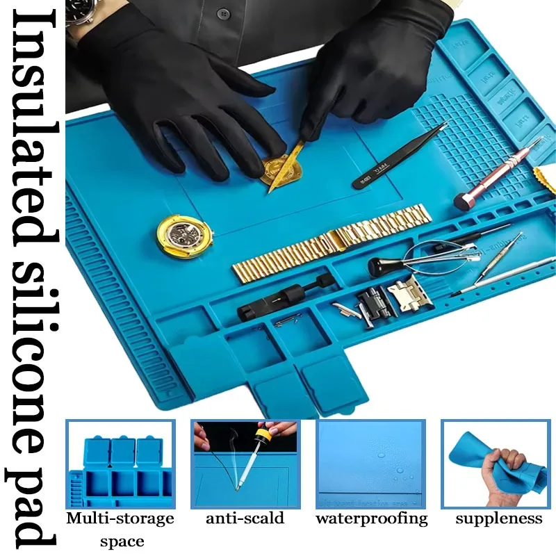 Anti-Static Silicone Soldering - Diy Electronics Workstation のレビューと価格