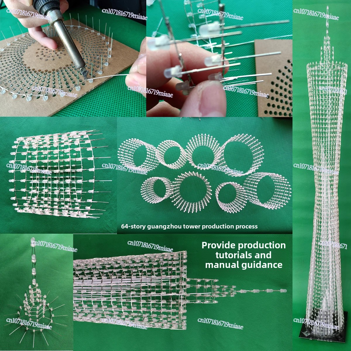 64-Floor Canton Tower DIY Kit  - Diy In Electronics のレビューと価格