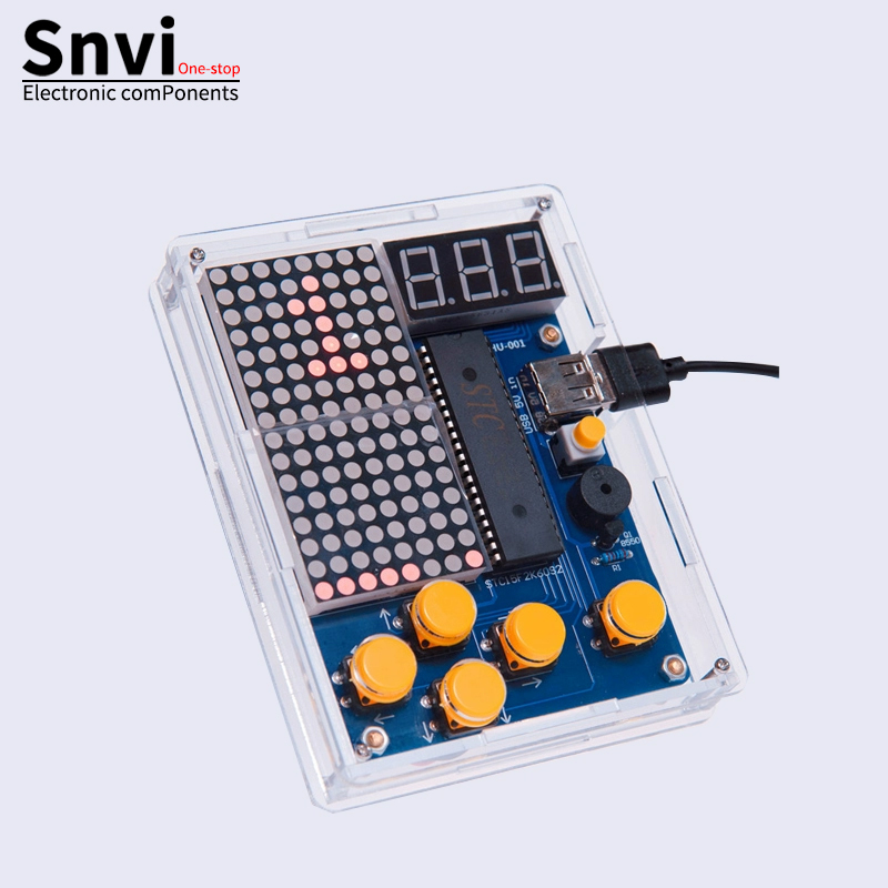 Snvi DIY Pixel Game Console Ki - Diy Electronics Kids のレビューと価格