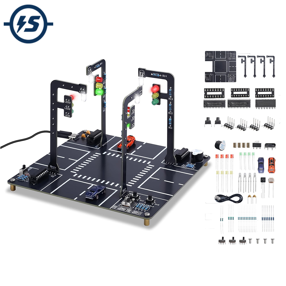 Traffic Light Simulator Kit wi - Diy Electronics Kits For Adults のレビューと価格