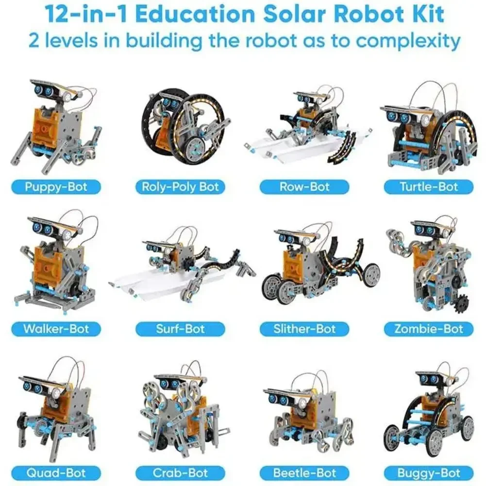 13 in 1 Solar Powered Robot Sc - Diy Electronics Set のレビューと価格
