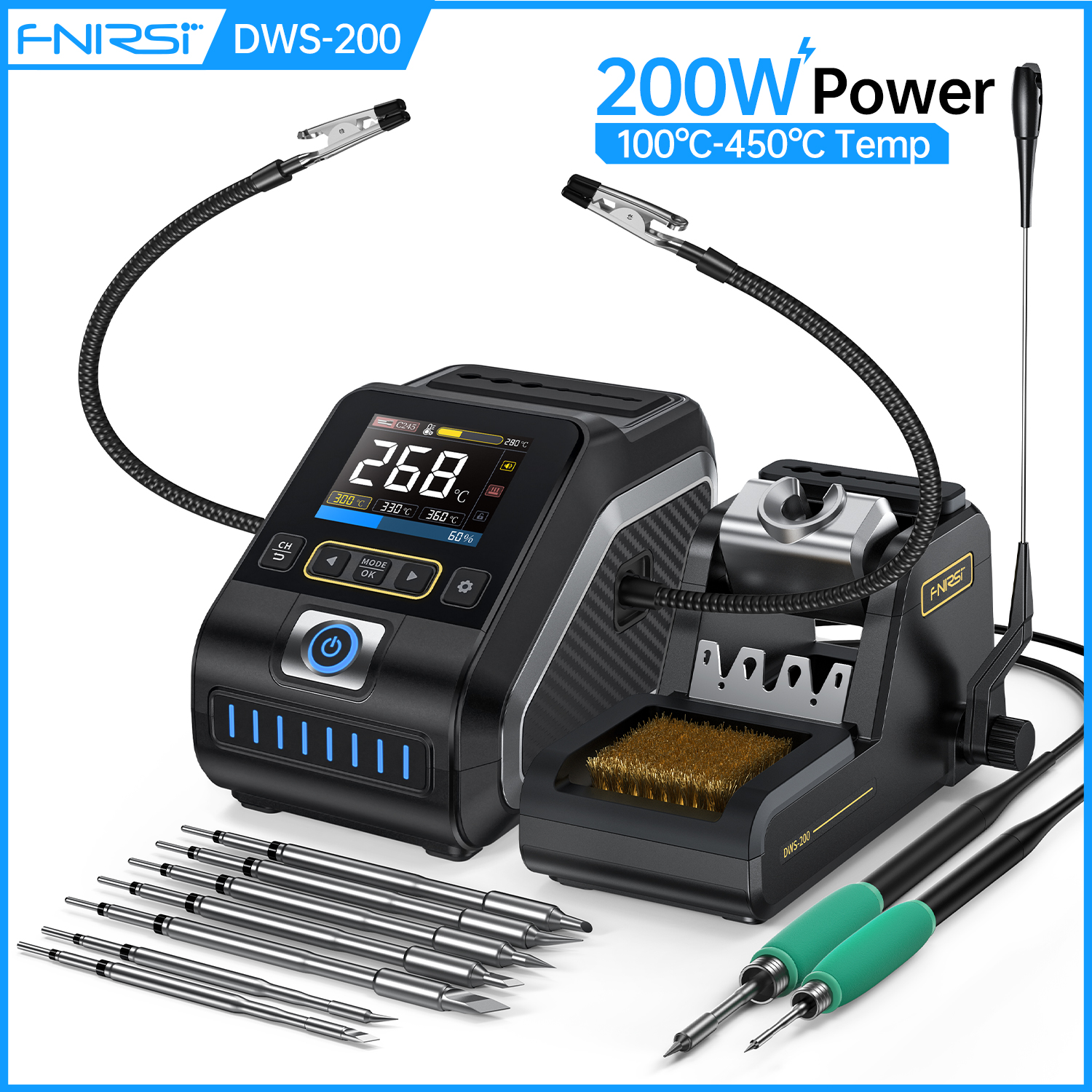 FNIRSI DWS-200 Electronic Sold - Diy Soldering Station No Electronics のレビューと価格