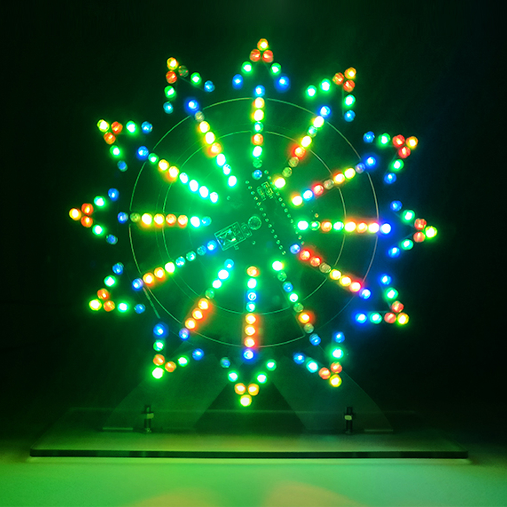 DIY electronic kit LED rotatin - Diy Electronics India のレビューと価格