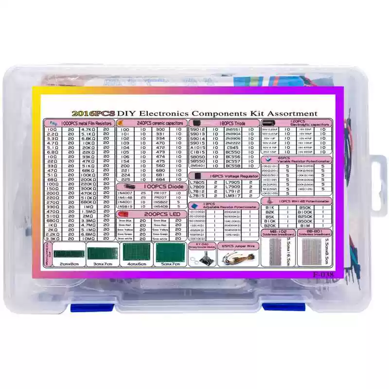 2016PCS Full Electronic Compon - Diy Electronics Basics のレビューと価格