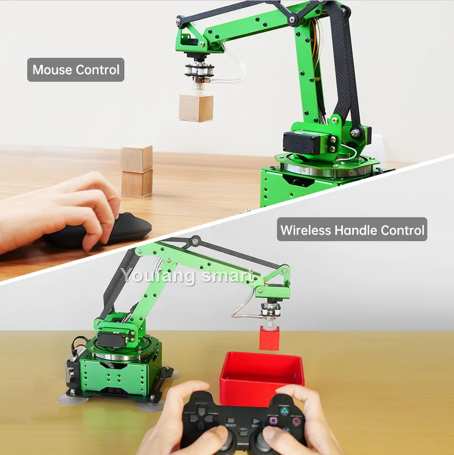 5 Axis Robot Arm with Guide Ra - Diy Robot Electronics Kit のレビューと価格